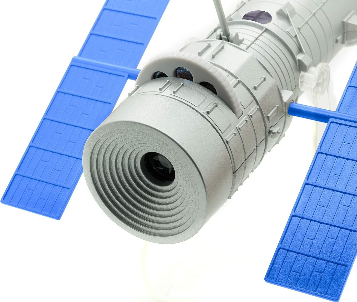 Space Telescope Slide Projector Kids Night Light Blue 24 Slides