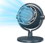 7.5-Inch Rechargeable Desk Fan – Quiet 3-Speed Portable Table Fan for Bedroom