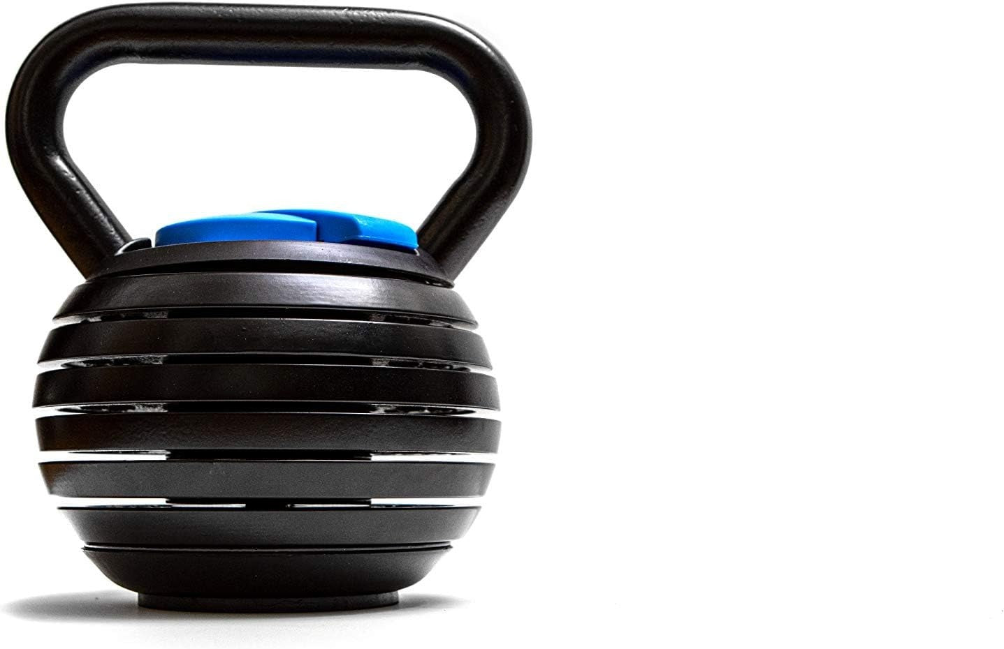 18kg Adjustable Kettlebell 7-in-1 Quick Lock Home Gym Strength Weight