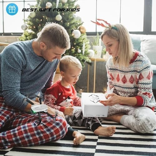 1080P Foldable Drone w/ Optical Flow Hover 360° Flip 2 Batteries Headless Mode