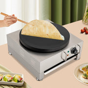 40cm Commercial Electric Crepe Maker Non-Stick Pancake Griddle Pro