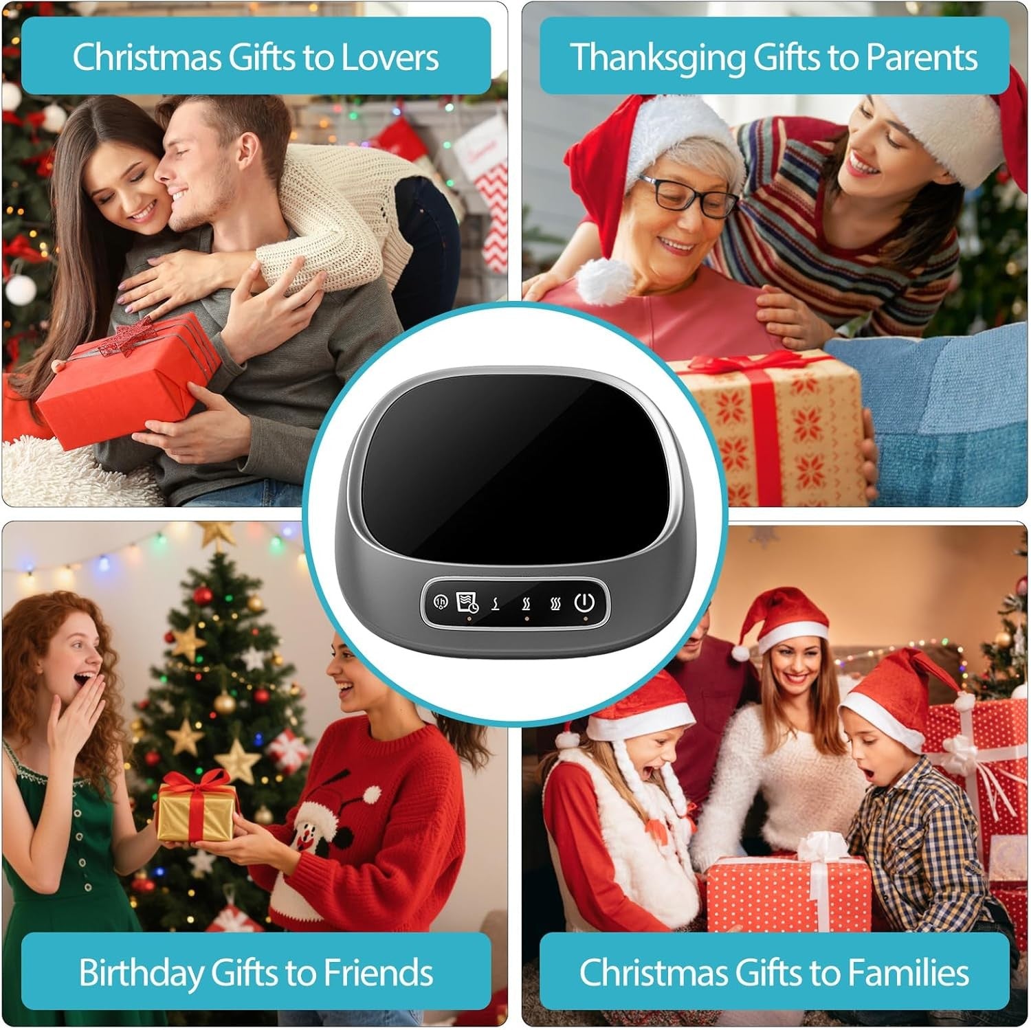 Coffee Mug Warmer 3 Temp Settings 55-75℃ USB Auto Shut Off