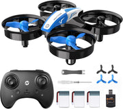 Mini Drone for Kids w3 Batteries Auto Hover 3D Flip Headless Mode Toy Quadcopter