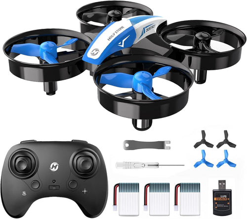 Mini Drone for Kids w3 Batteries Auto Hover 3D Flip Headless Mode Toy Quadcopter