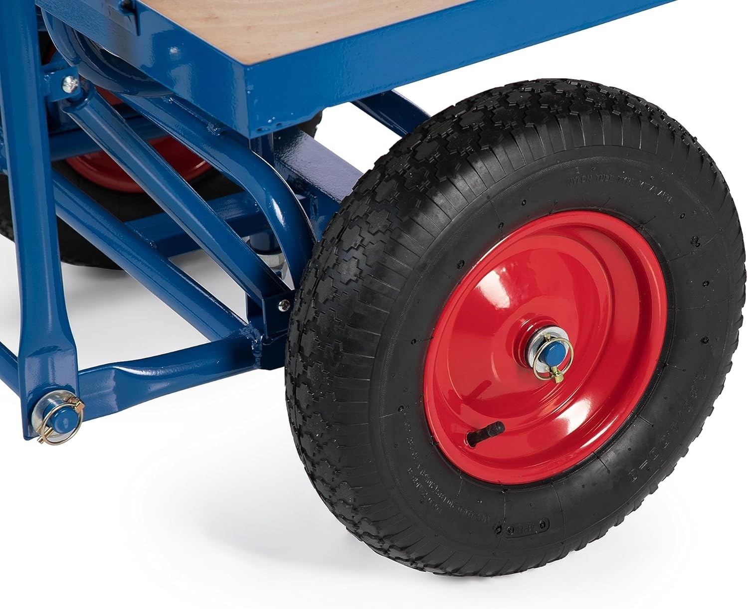 Heavy Duty Camping Trolley 250L Festival Wagon All-Terrain Wheels Adjustable