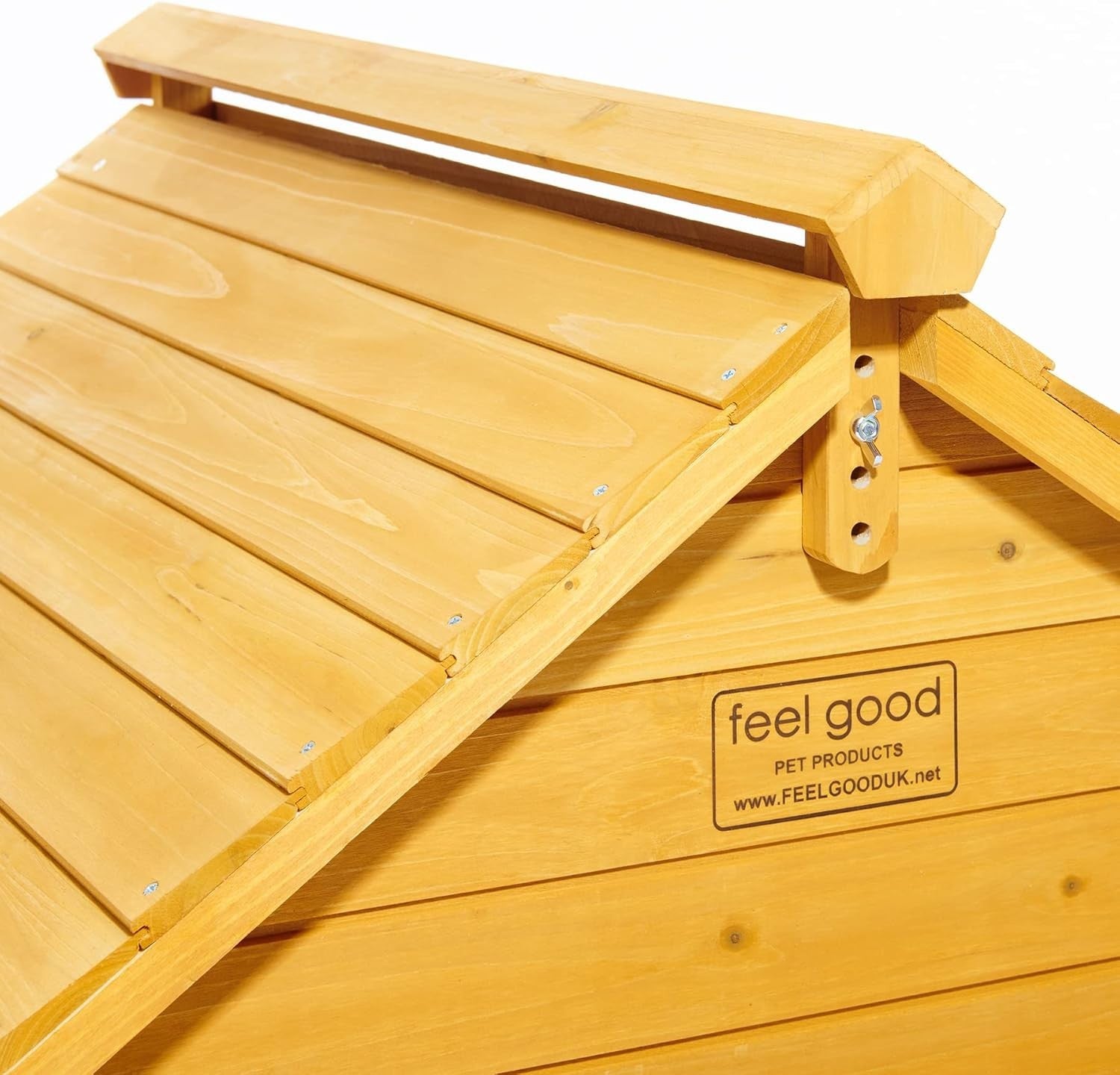Large Wooden Chicken Coop Hen House Nest Box Easy Clean Ventilated