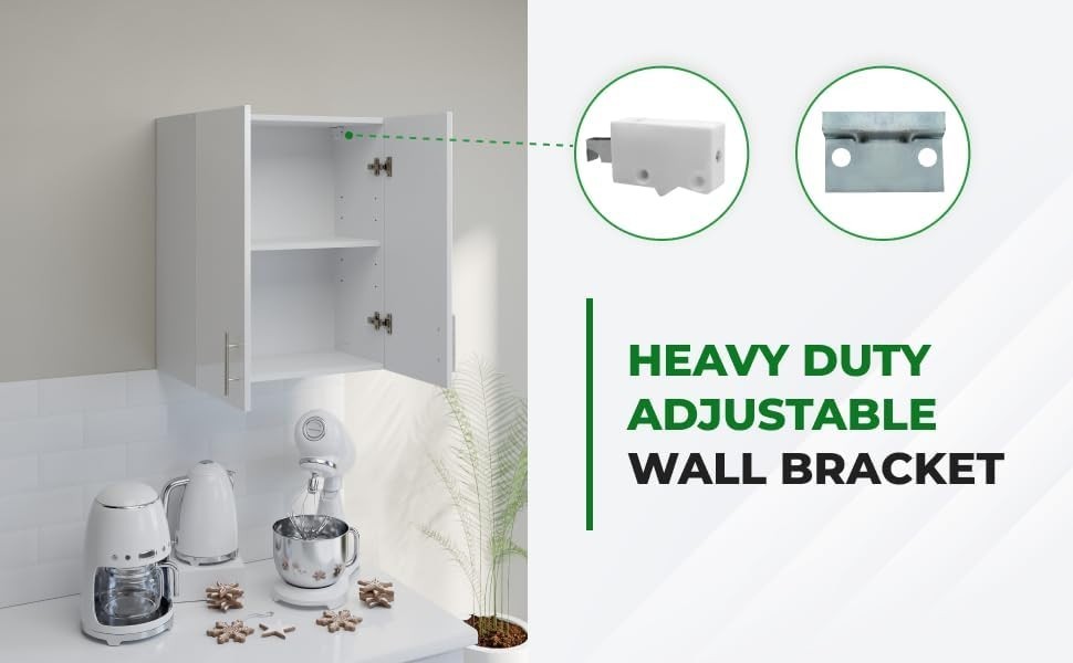 Space-Saving 60cm White Gloss Kitchen Wall Cabinet – Modern & Easy Install