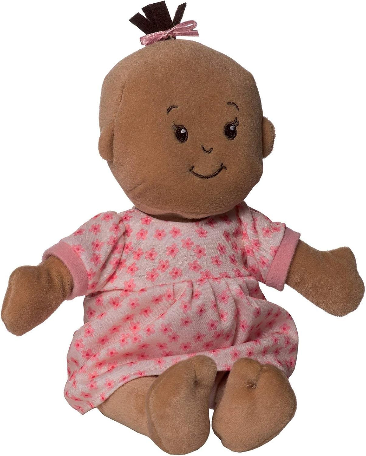 12in Soft Nurturing Baby Doll Beige Plush Magnetic Pacifier Toddler Gift