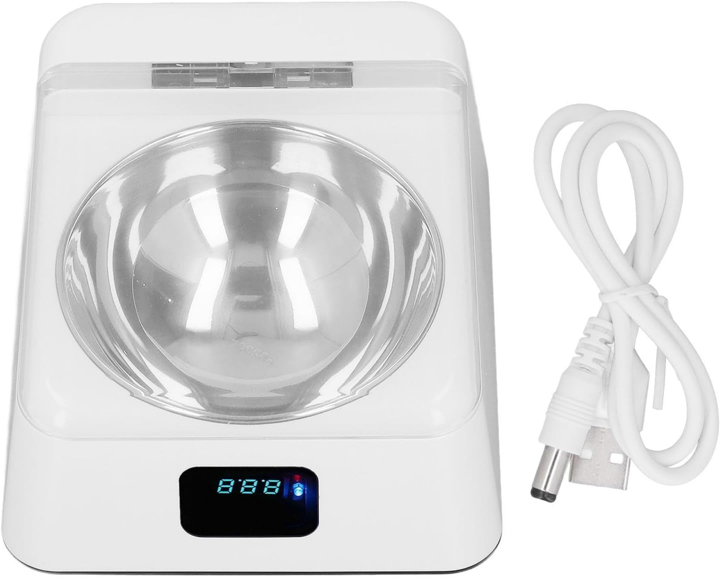 Smart Pet Feeder Auto Sensor Lid Feeding Bowl Rechargeable 350ml