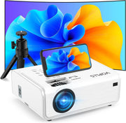 1080P 4K WiFi Bluetooth Projector 20000 Lumens 6D Keystone Home Cinema