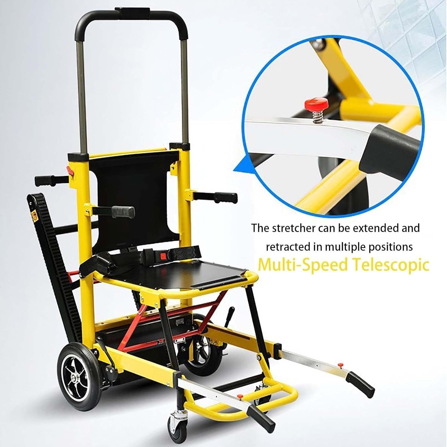 Motorized Stair Climber Chair Foldable Mobility Lift Wheelchair 160kg