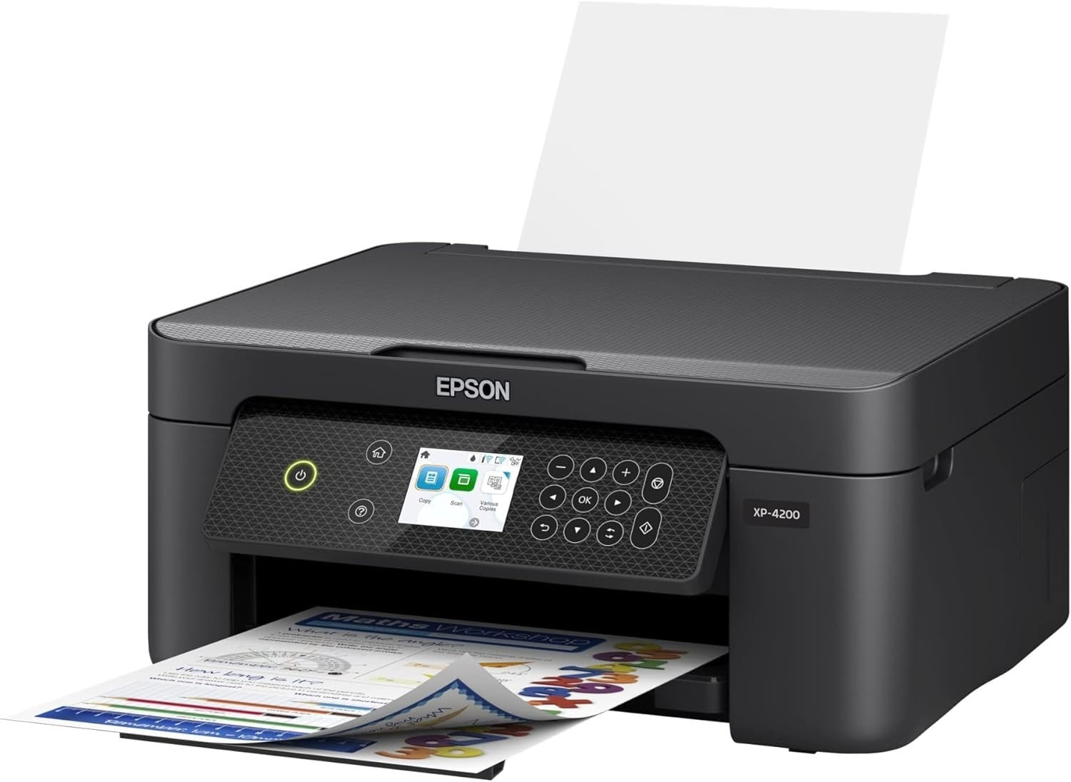 Home XP-4200 Wireless Colour All-in-One Printer Black | Scan Copy