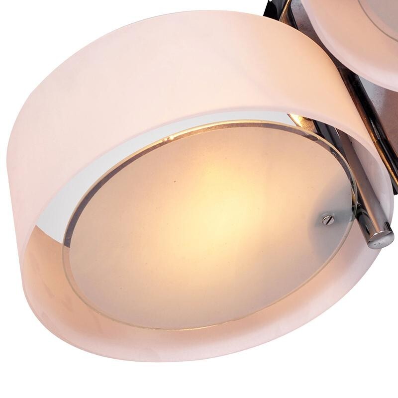 Modern Flush Ceiling Light 3 Way Acrylic Shade Fixture E27 for Bedroom Lounge