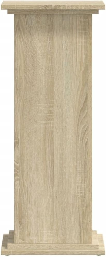 Sonoma Oak Wood Plant Stand 80cm Indoor Display Table Modern Flower Pot Holder
