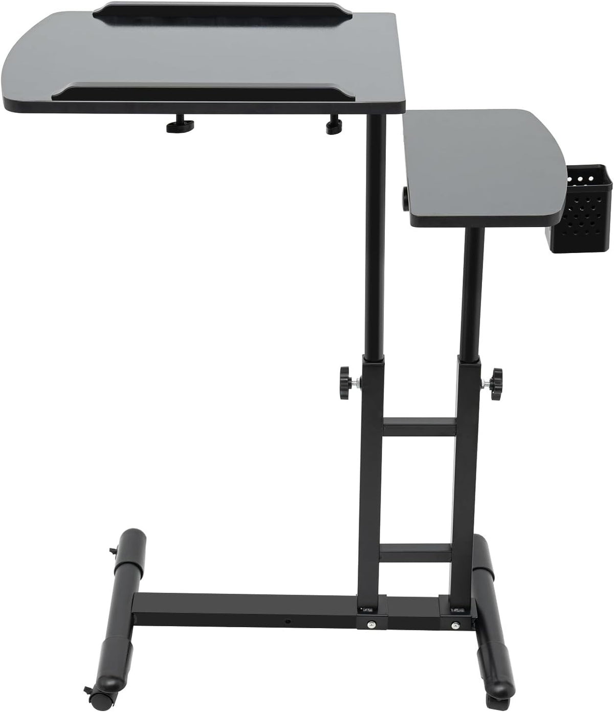 Adjustable Tattoo Workstation Table Mobile Portable Tattoo Desk Black