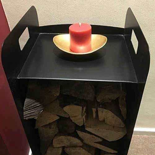 Ultra Steel Indoor Log Holder Basket – Stylish, Durable Firewood Storage