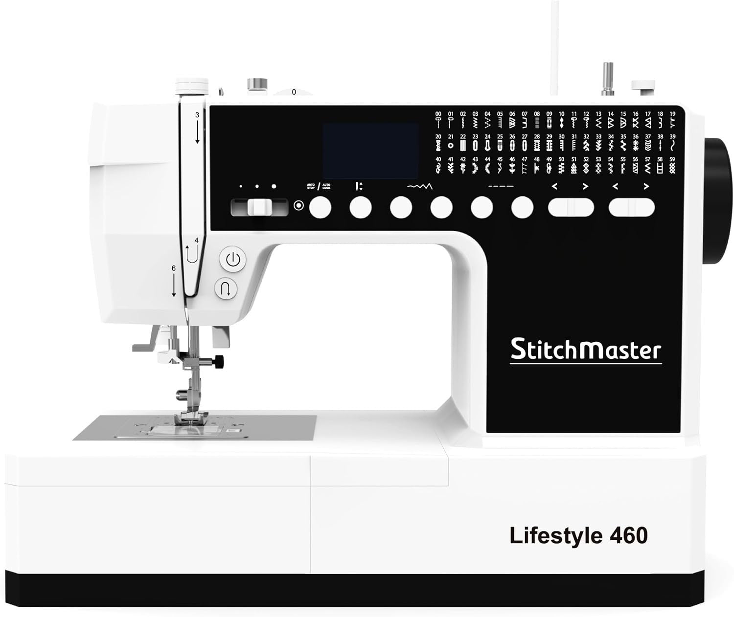 Computerised Sewing Quilting Machine 60 Stitch LCD Free Arm 1300SPM
