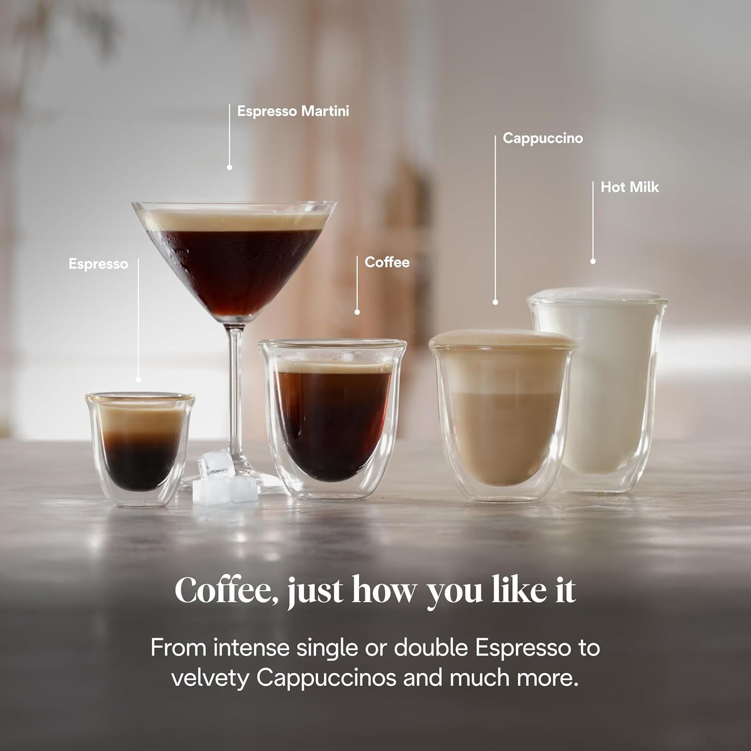 Premium Espresso Coffee Maker | 15 Bar Pressure | Steam Wand & Milk Frother