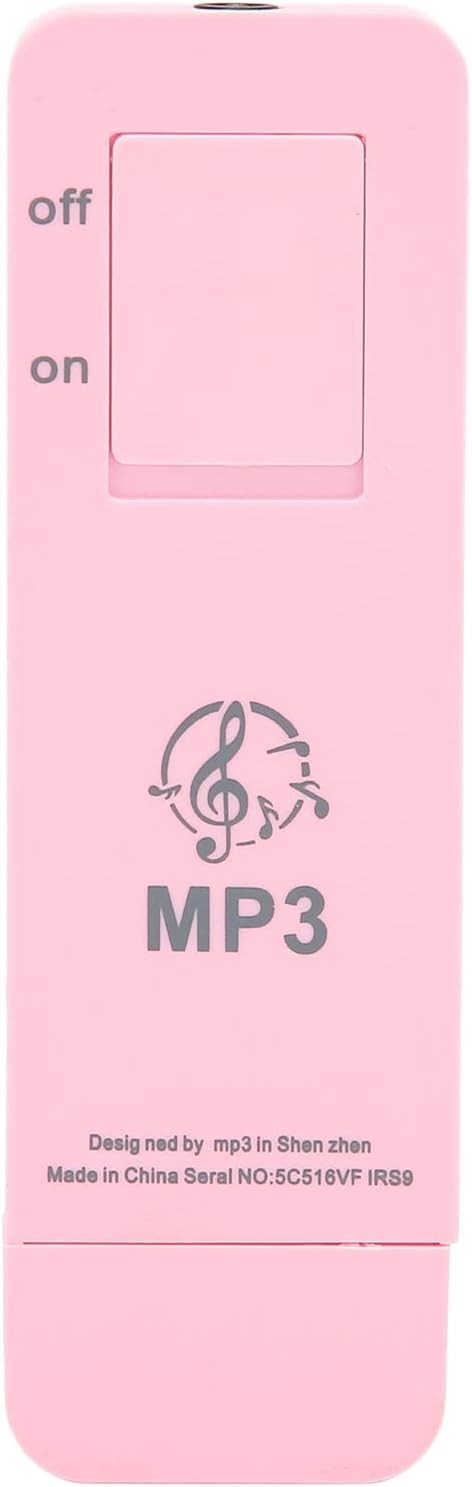 USB MP3 Player Stick HiFi Lossless 64GB Portable Pink