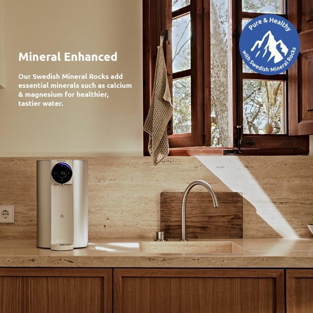 Countertop Reverse Osmosis Water Purifier Hot Cold Touch Control