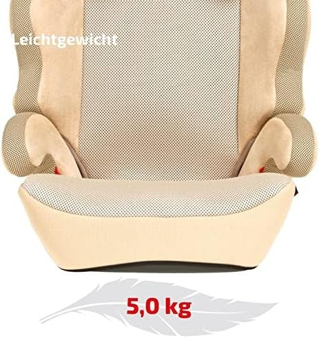 ISOFIX High Back Booster Car Seat 4–12 Years Lightweight Adjustable Comfort