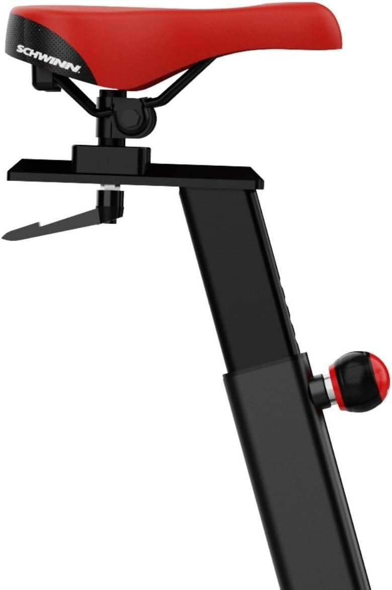 Indoor Cycling Bike 18kg Flywheel Quiet Belt Drive SPD Pedals LCD Trainer