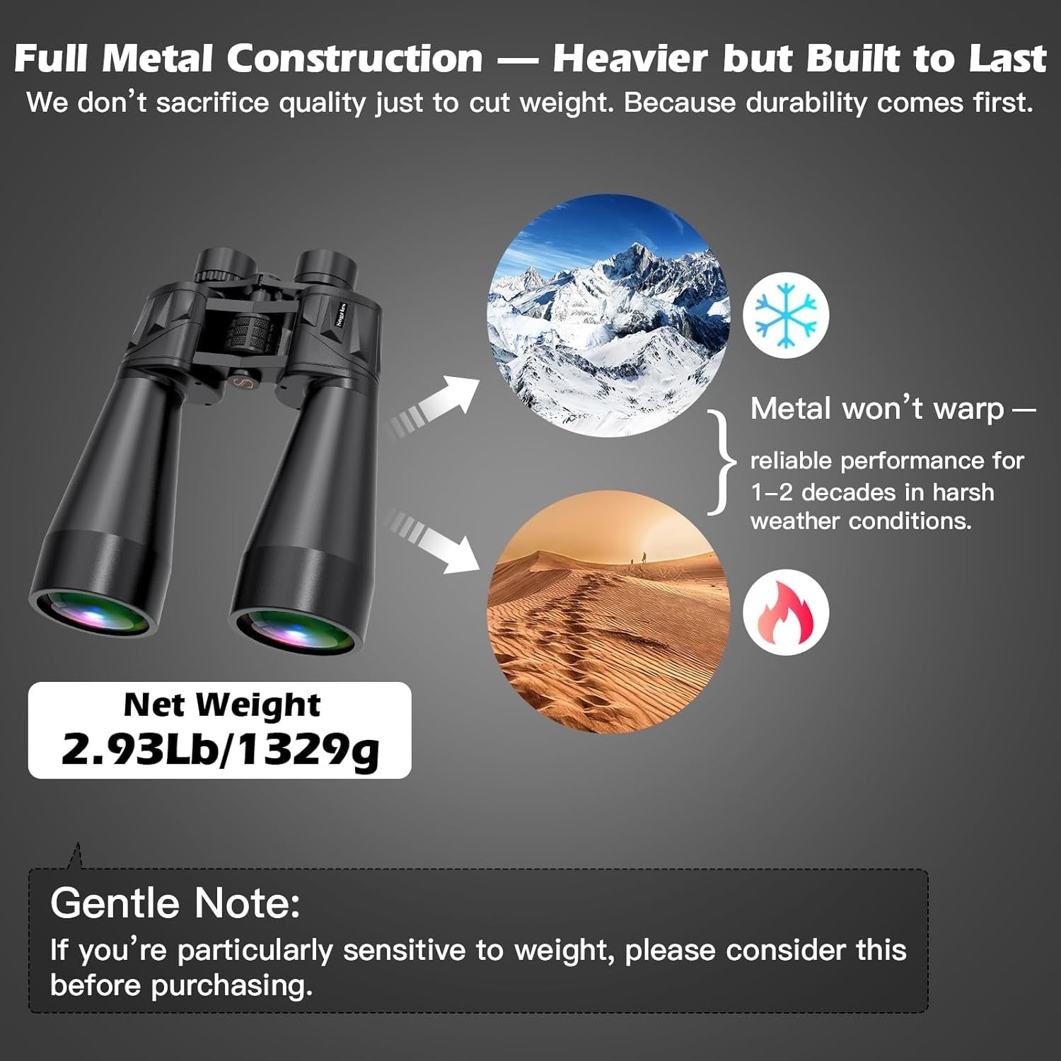 18x70 HD Astronomy Binoculars Waterproof Fogproof Tripod Phone Adapter Long Rang