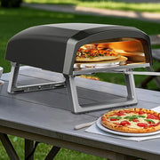 THYXGS 12” Portable Gas Pizza Oven | 520°C Outdoor Pizza Maker with Foldable