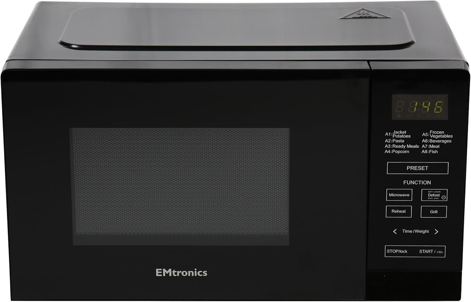 6.3L Health Grill Air Fryer + 20L Microwave Grill Set Temp Probe 60min