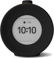 Sunrise Daylight Alarm Clock E-Ink Display Meditation Sounds Black