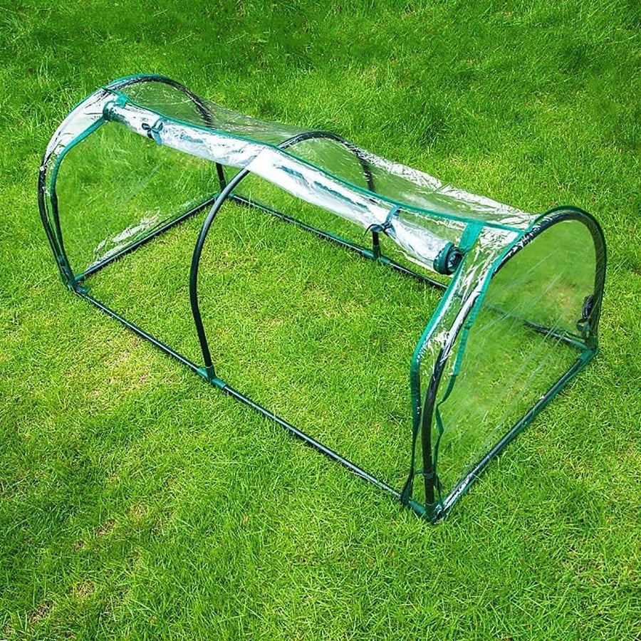 Transparent Garden Tunnel Greenhouse Outdoor Grow Tent UV Resistant Waterproof