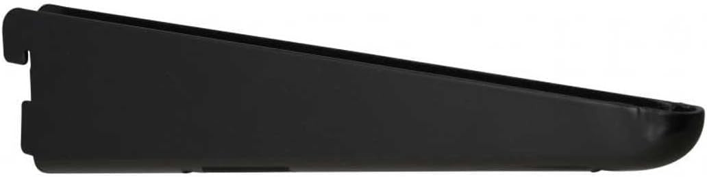 3-Tier Adjustable Floating Wall Shelf Black & White 100x90x32cm