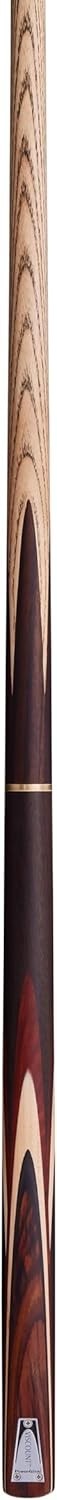 57” Snooker Pool Cue 3/4 Joint Ash Shaft Rosewood Butt 9.5mm 19oz