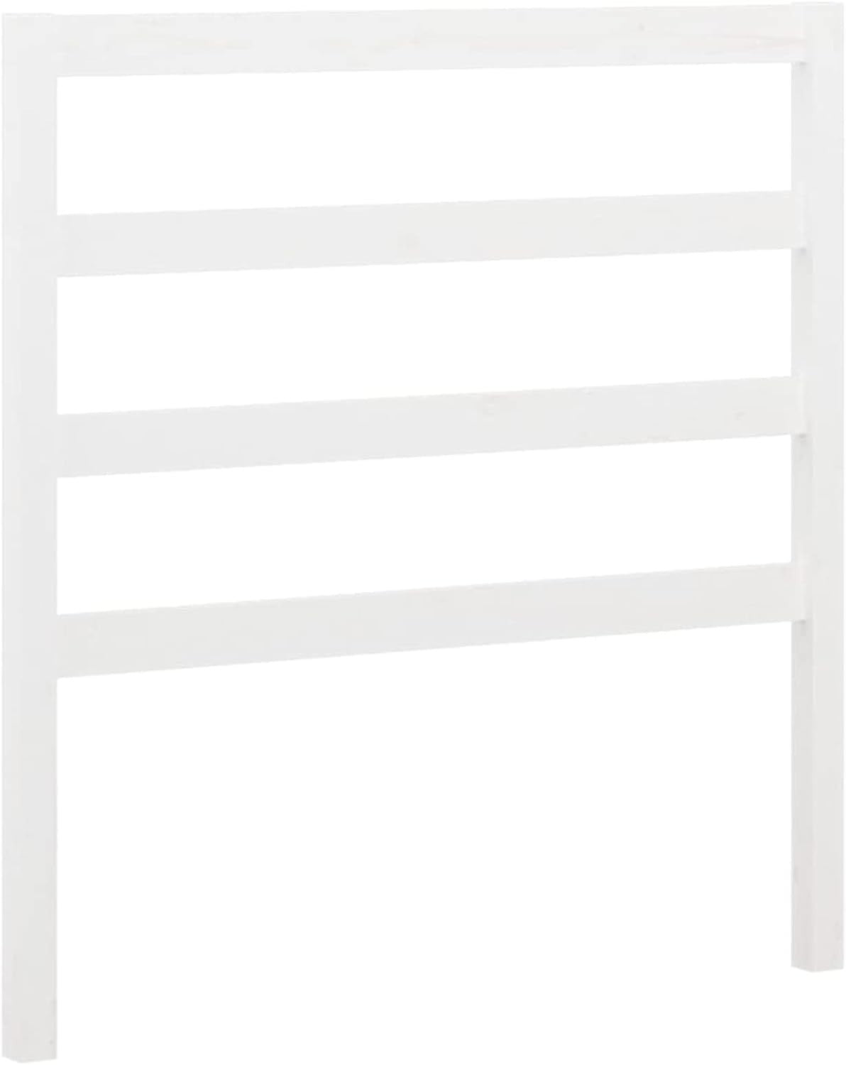 White Solid Pine Pull-Out Daybed 2x 90x200cm | Sofa Bed Guest Frame with Slats