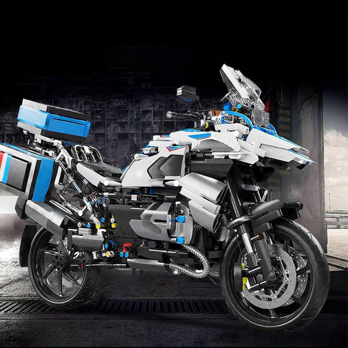2369 PCS Motorcycle Model Kit | Realistic Colors & Detailed Build | Gift
