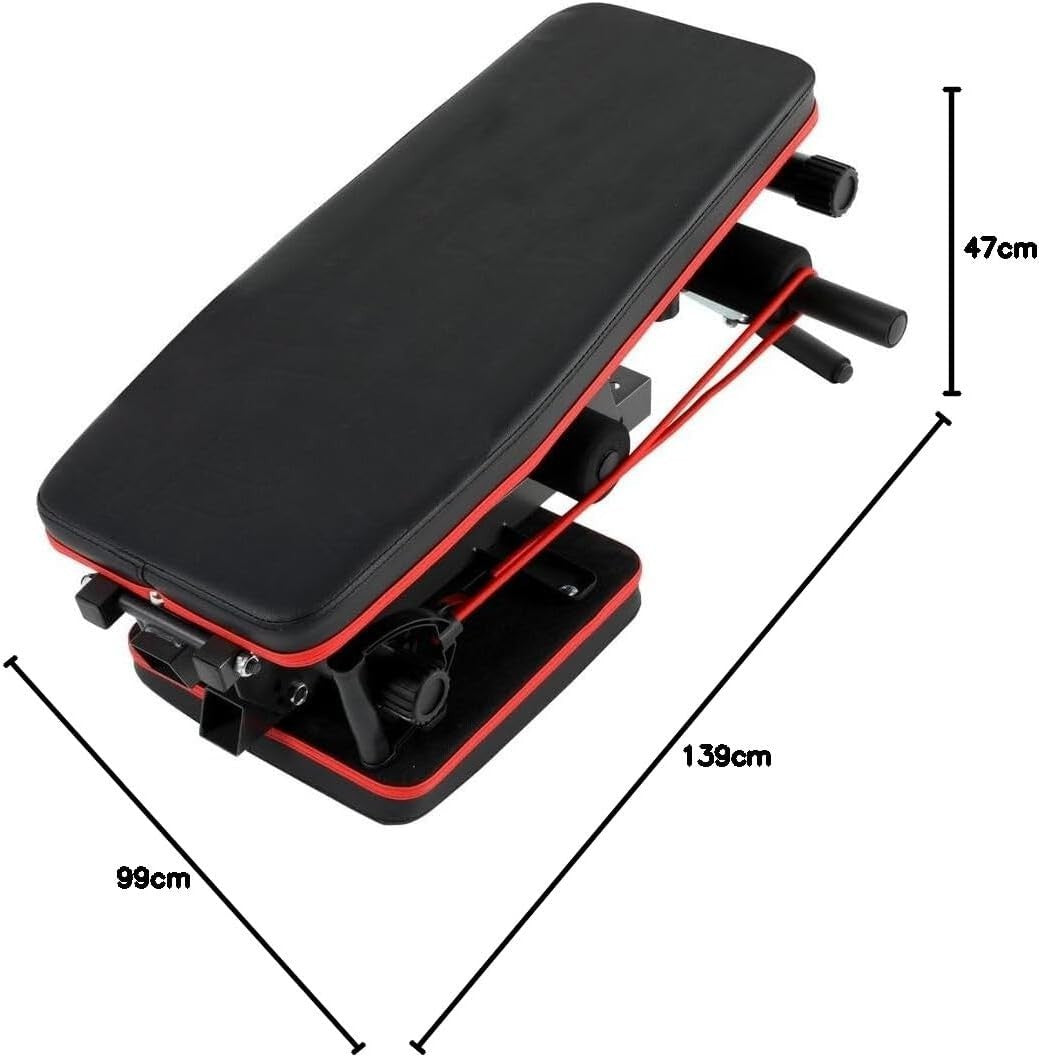 Foldable Adjustable Incline Decline Workout Bench Home Strength Trainer