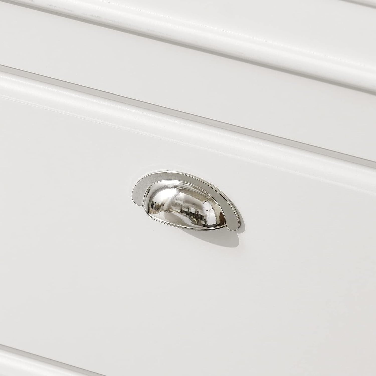 Narrow Shoe Storage Bench with Flip Drawer & Cushion, 60x24x51 cm White