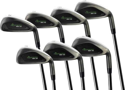 Mens Right Hand Iron Set 4-PW Regular Flex Steel Forgiving Easy Hit