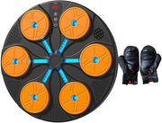 Music Boxing Wall Target LED Punch Trainer Reaction Pad Home Gym Set
