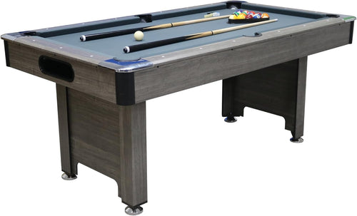 6FT Full Size Pool Table Ball Return System Home Billiards Set (S)