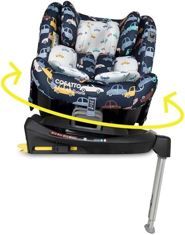 360° Swivel i-Size Car Seat ISOFIX 0–12 Years 0–36kg Spin & Side Protection