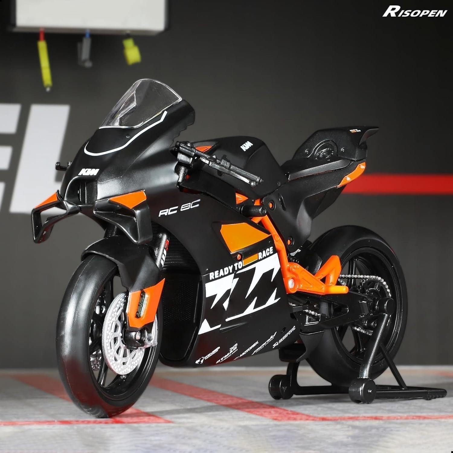 1:12 Diecast Motorcycle Model RC8C Style | Metal Body | No Assembly | Gift Idea