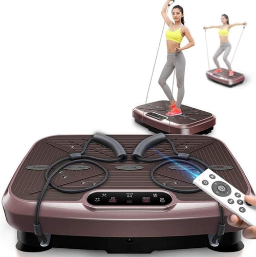 Ultra Slim Vibration Plate Exercise Machine 99 Intensity Home Fitness