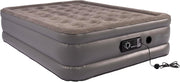 Double Airbed Electric Pump Silent Auto Top Up Flocked 3 Comfort