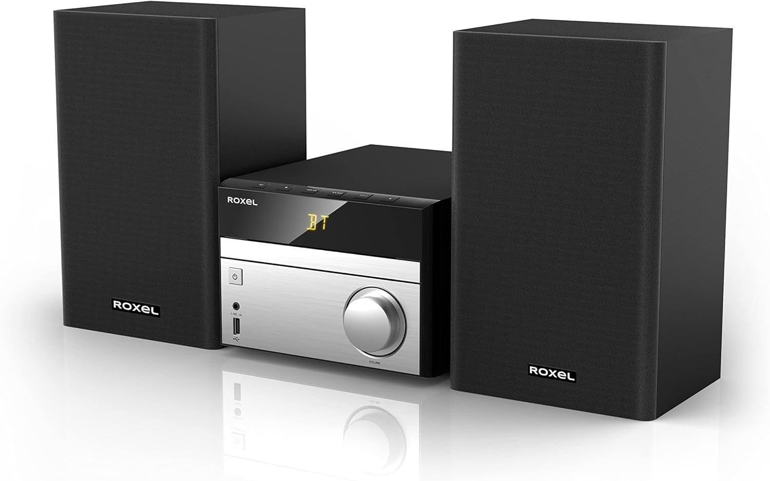 30W Bluetooth CD Hi-Fi System with DAB/DAB+, USB, FM & AUX Compact Stereo