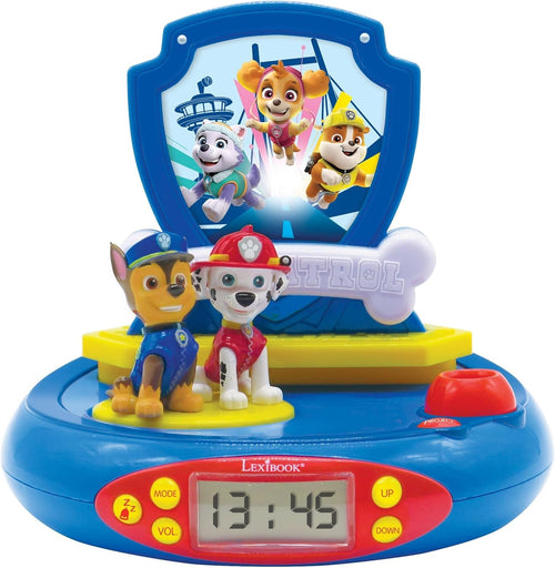 Kids Ceiling Projector Alarm Clock Night Light Sound Effects Battery Powered