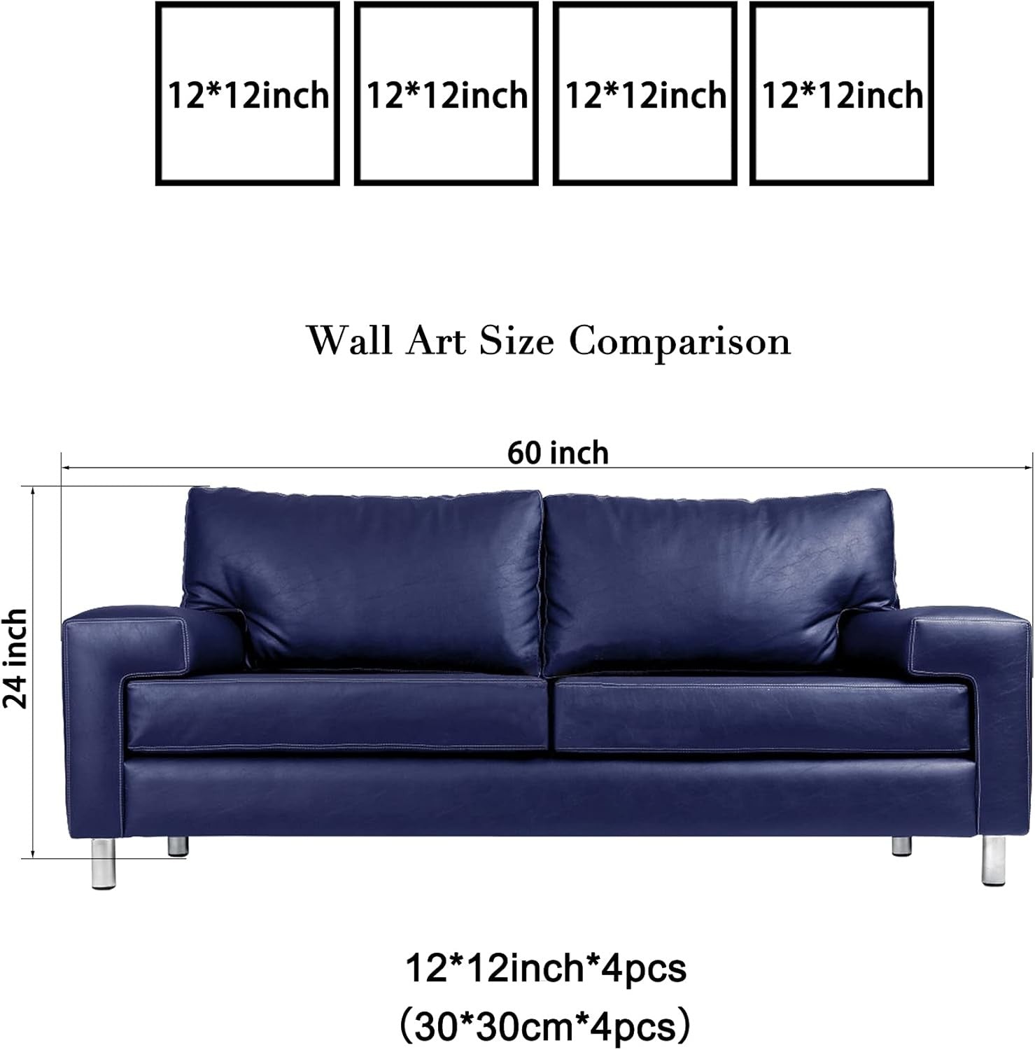 Black White Architecture Canvas Wall Art Set Modern 4 Panel Prints Decor
