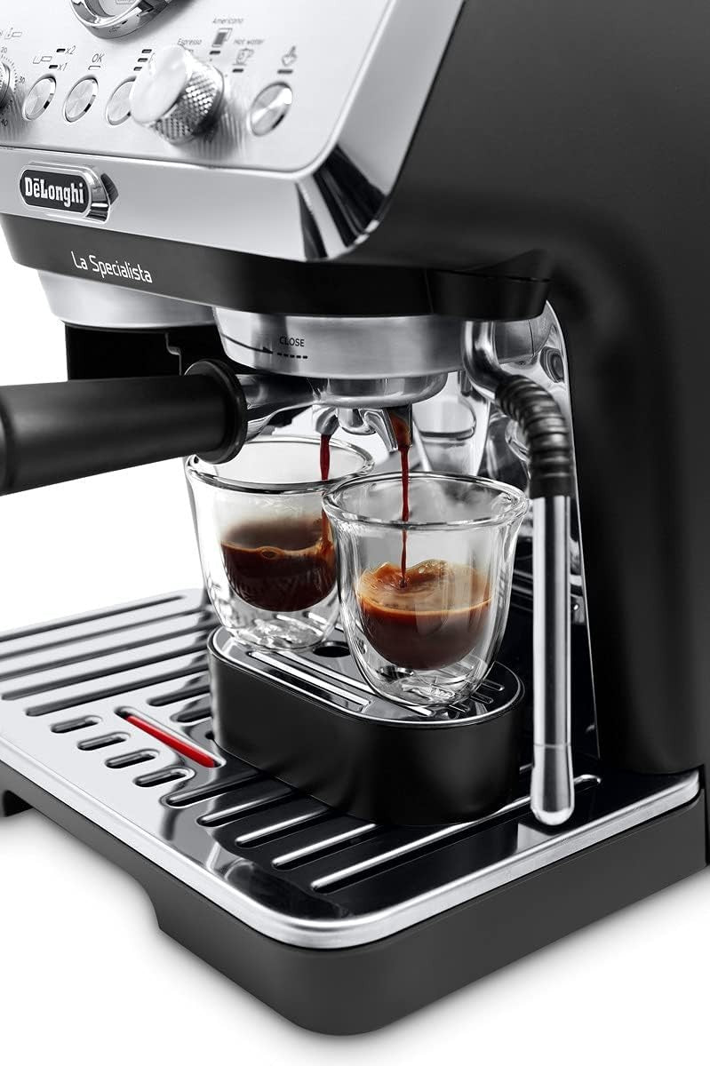 Barista Espresso Machine with Grinder | 1450W | Milk Frother | Precision Tamping