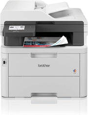All-in-One Colour LED Printer A4 USB Wi-Fi Duplex Grey Office