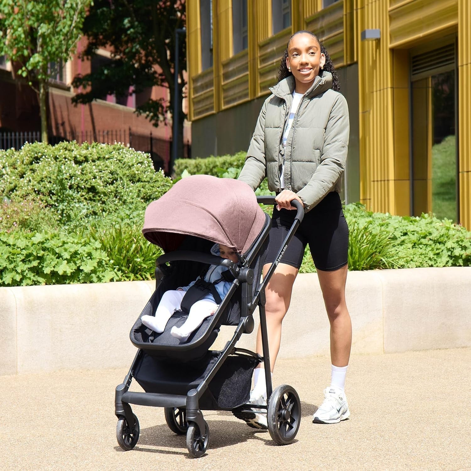 2 in 1 Pushchair Pram Lie Flat Newborn to 3 Years Lightweight